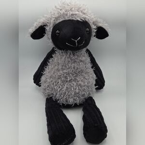 Scentsy Buddies Black and Gray Plush Lamb